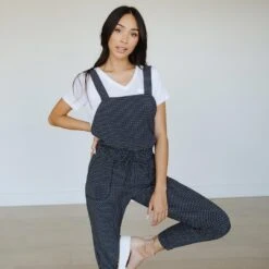 Midnight Dash Classic Overall Jumpsuit -Albionfit Store I2A7742final