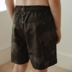 Camo Jr. Swim Trunks -Albionfit Store I2A8400