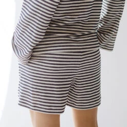 Sailor Stripe Shorts, Navy Stripe -Albionfit Store I2A9338final 94eb647e 8fb9 4c11 81dd 56a0ee9ac76b