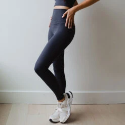 Intention Flow Leggings, Navy -Albionfit Store INTENTION FLOW LEGGINGS NAVY 2