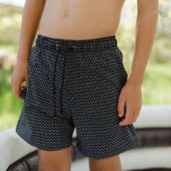 Dash Jr. Swim Trunks -Albionfit Store JR. SWIM TRUNKS MIDNIGHT DASH 1
