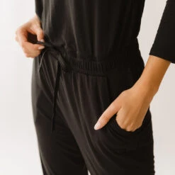 Merry Jumpsuit, Black -Albionfit Store MERRY JUMPSUIT BLACK WEB 6