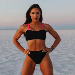 Kelsey High Cut Bottoms, Black -Albionfit Store Photo May 04 9 09 32 PM