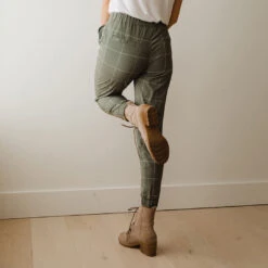 Sage Windowpane Jetsetters 20 Sage Windowpane Jetsetters -Albionfit Store SAGE WINDOWPANE JETSETTERS 4 1