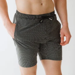 Wind And Sea Shorts, Black Checkers