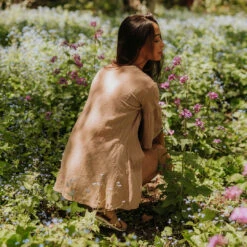 Khaki Tunic Dress -Albionfit Store coverup iiiiiiiiiiiiiiiiiiiiiiiii