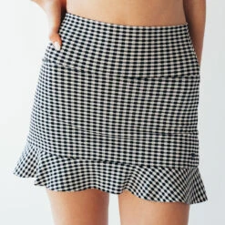 Hamptons High-Waisted Swim Skirt -Albionfit Store karinswimskirt 1
