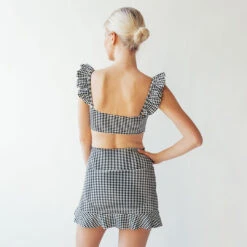 Hamptons High-Waisted Swim Skirt -Albionfit Store karinswimskirt 5