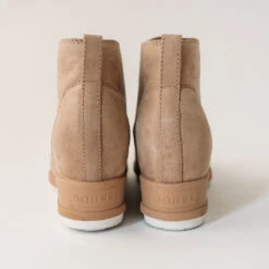 Sorel Evie Pull On Leather Boot, Sea Salt -Albionfit Store lastshoepics 18