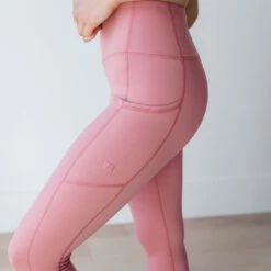 Intention Flow Leggings, Mauve -Albionfit Store mauve leggings3