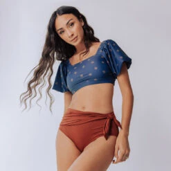 Simone Bottoms, Dark Rust -Albionfit Store rustbottoms 2