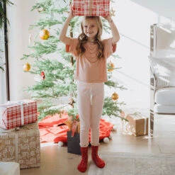 Mini Pink Stripe Pajama Set
